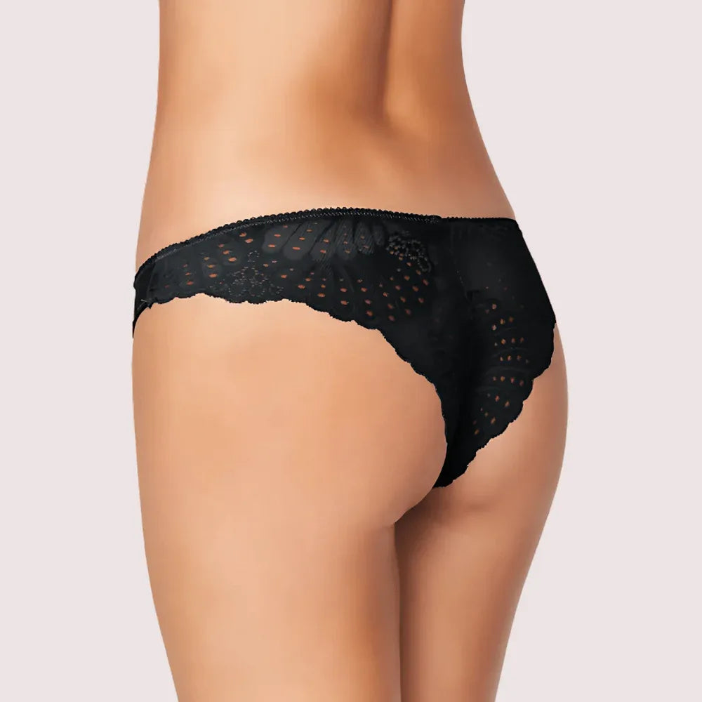 2 Classic Lace Sultry Tanga Thong underwear Veloura Intimate