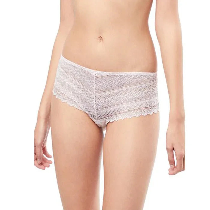 2 Pack Black &amp; White Lace Hipster Veloura Intimate