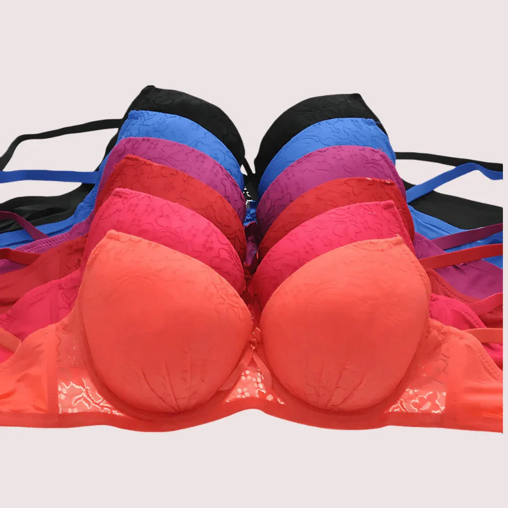 2 Pack Full Coverage Padded wirefree Bra Veloura Intimate