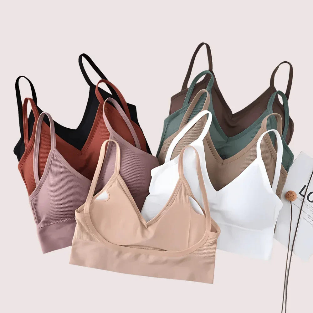 2 Pack Medium impact padded Sports bra Veloura Intimate