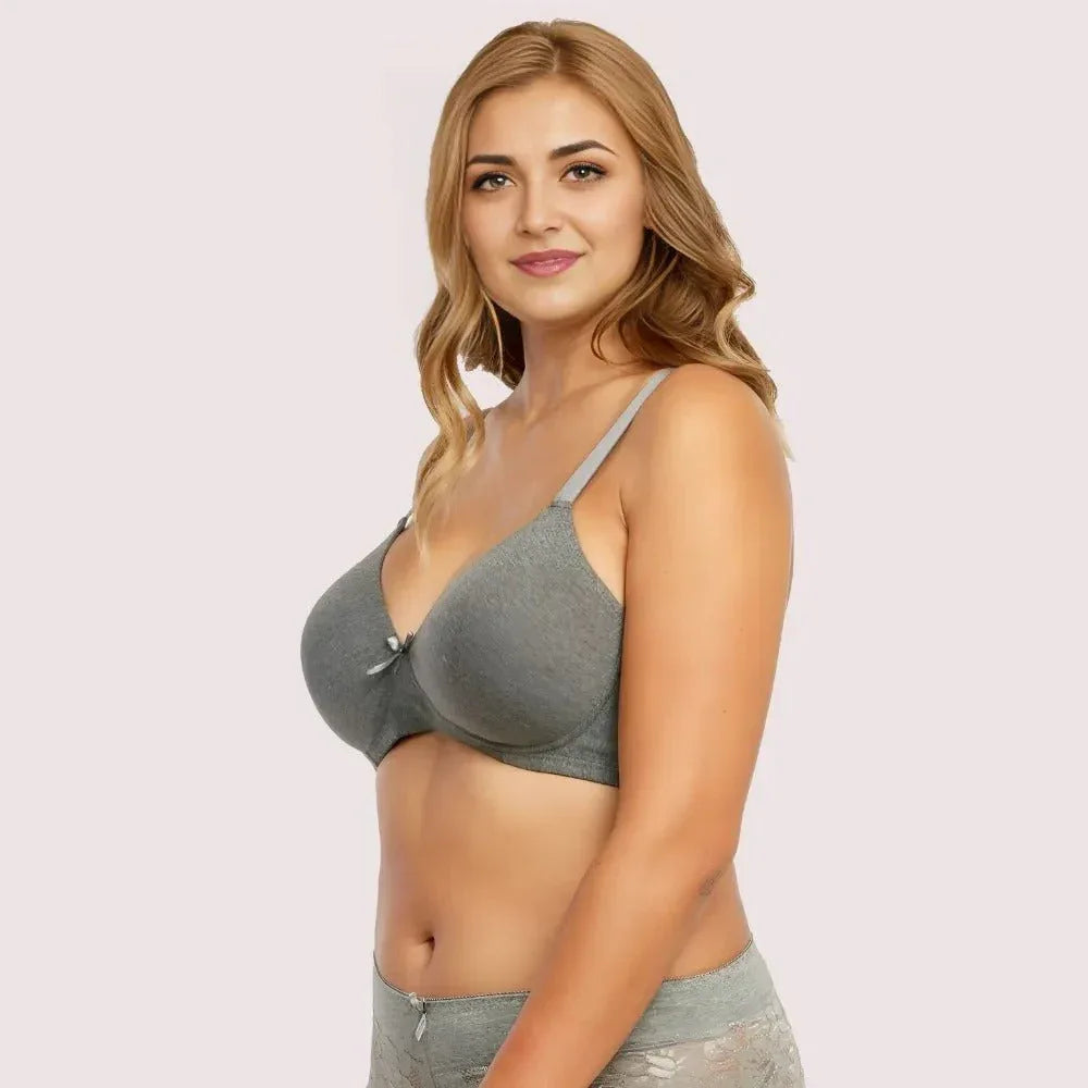 2 Pack No Wire Full Cup Light Padded bra Veloura Intimate