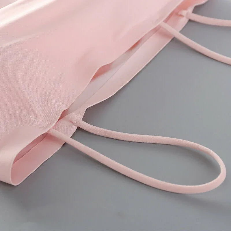 2 Pack Seamless padded crop top bra Veloura Intimate