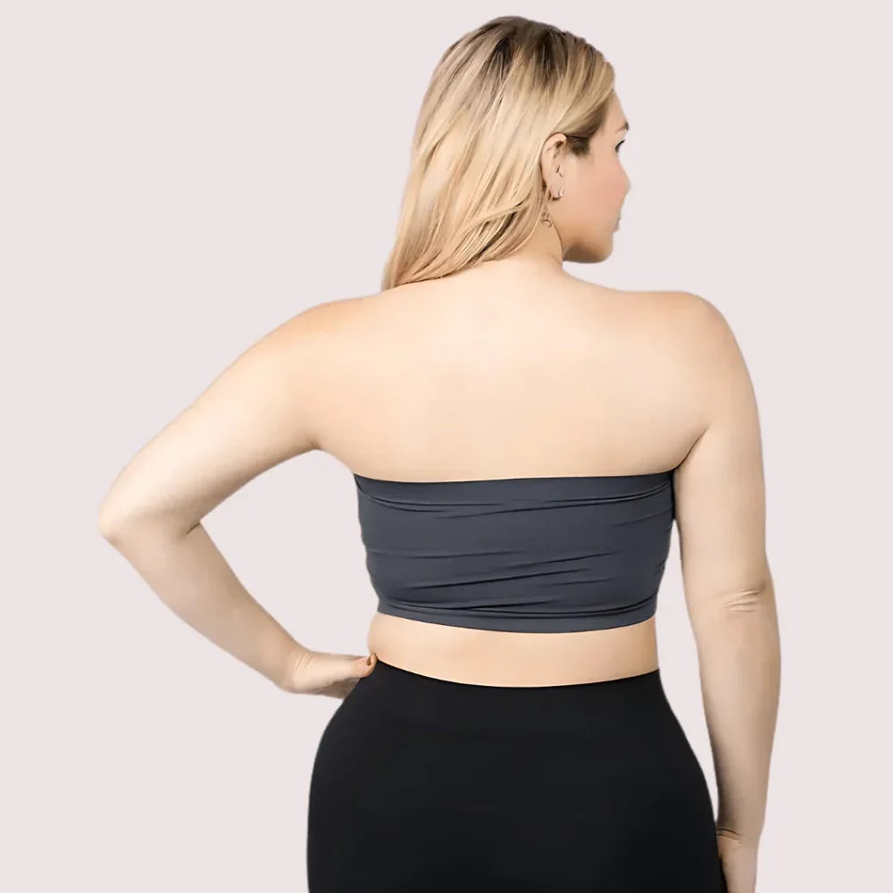 2-Pack Sexy Tube Bandeau Bra Tops for Women Veloura Intimate