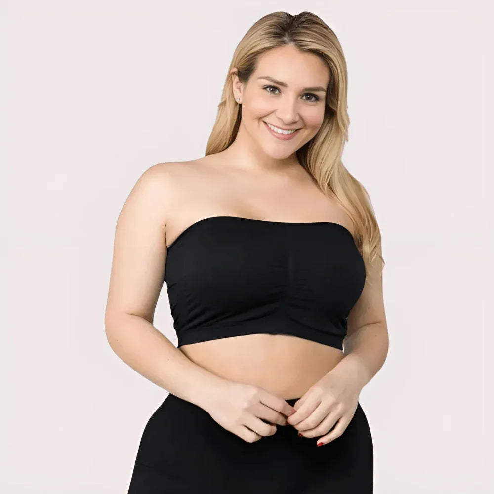 2-Pack Tube Bandeau Bra Tops for Women Veloura Intimate