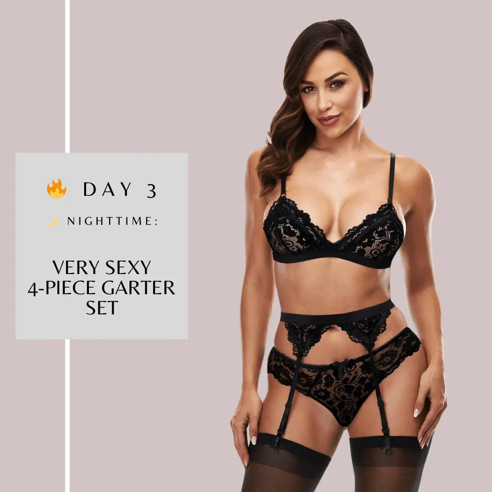 3 Nights Endless Desire Honeymoon Lingerie Box Veloura Intimate