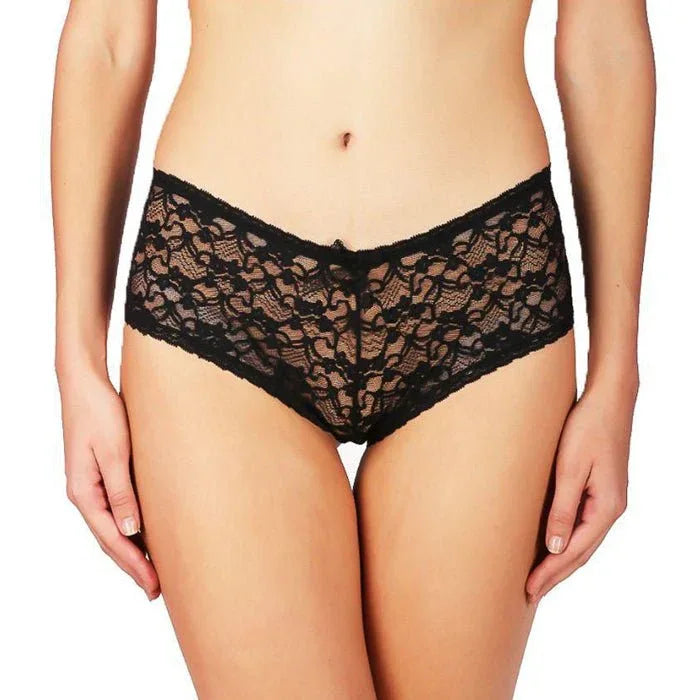 3 Pack Mixed See Through Lace Hipster Panties Veloura Intimate