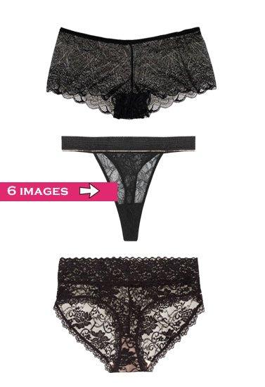 3 Pack Sensual Luxury Lace Panties Veloura Intimate