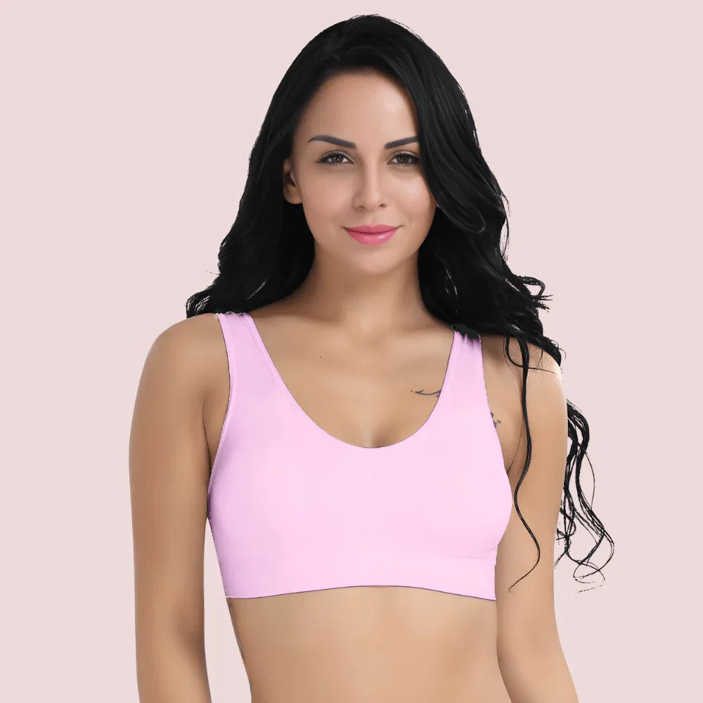 5 pack medium impact Comfort Sports Bras Veloura Intimate
