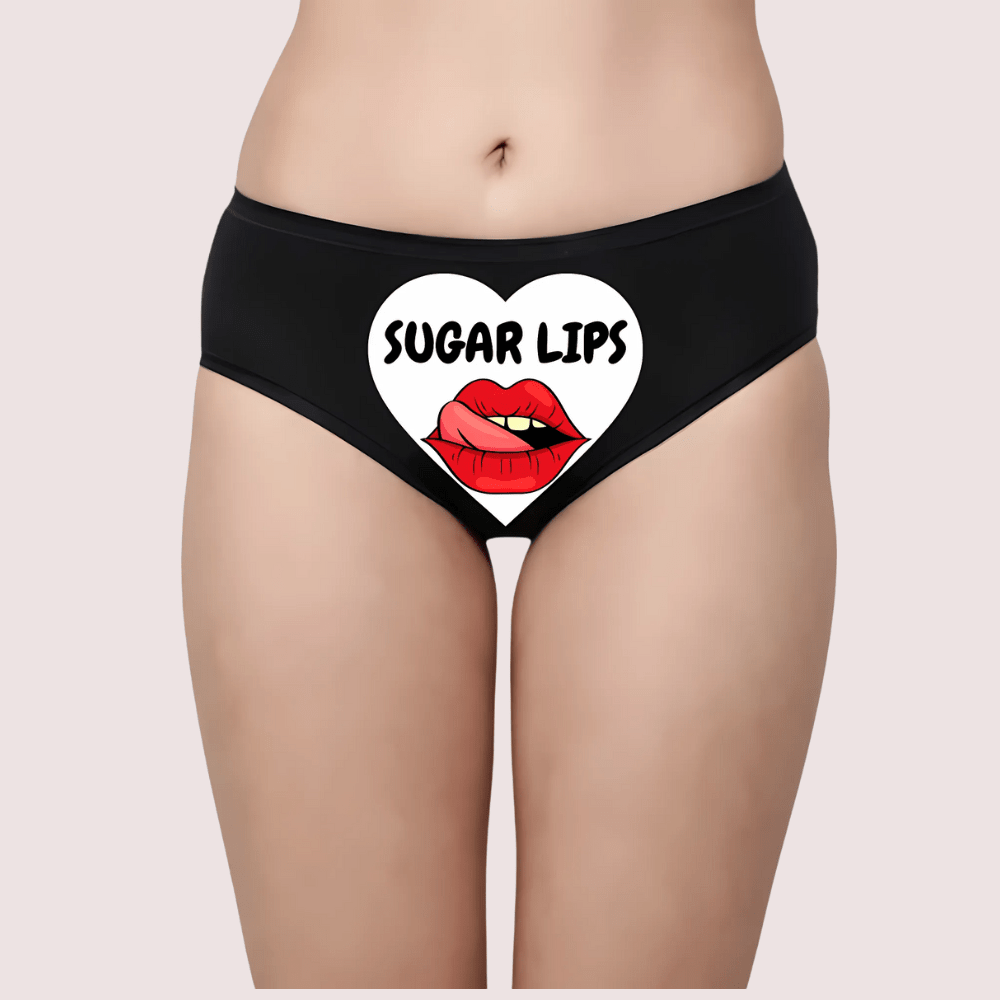 Sugar Lips - Coated Whispers Custom Panty - Veloura Intimate