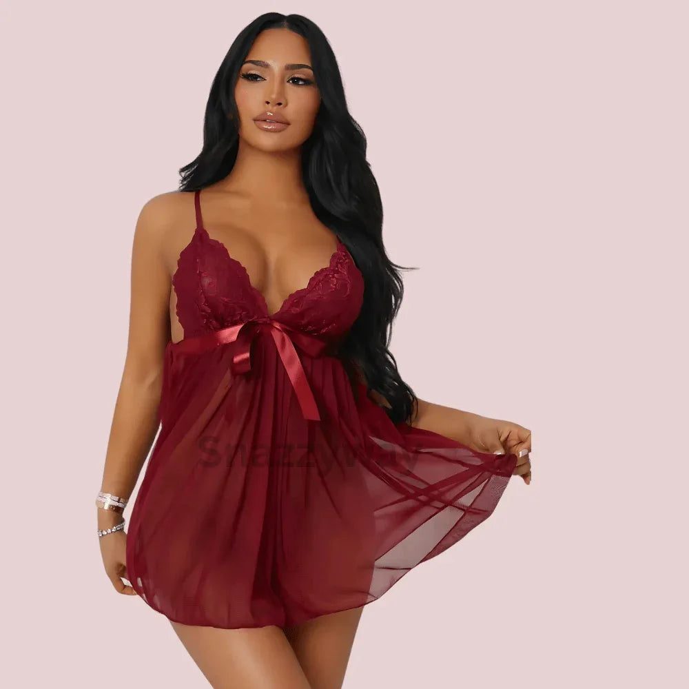 Barely Yours Babydoll Nightwear Veloura Intimate