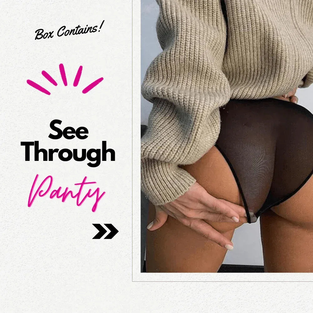 Bedtime Flirt Lingerie Gift Box for Her Veloura Intimate