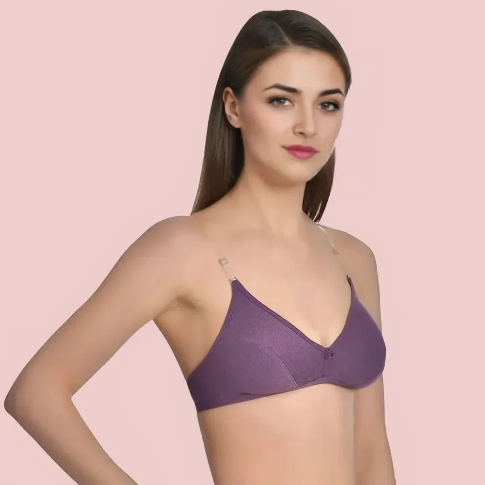 Bliss Wear Non-Wired Padded Bra Essentials – 6 Pack Veloura Intimate