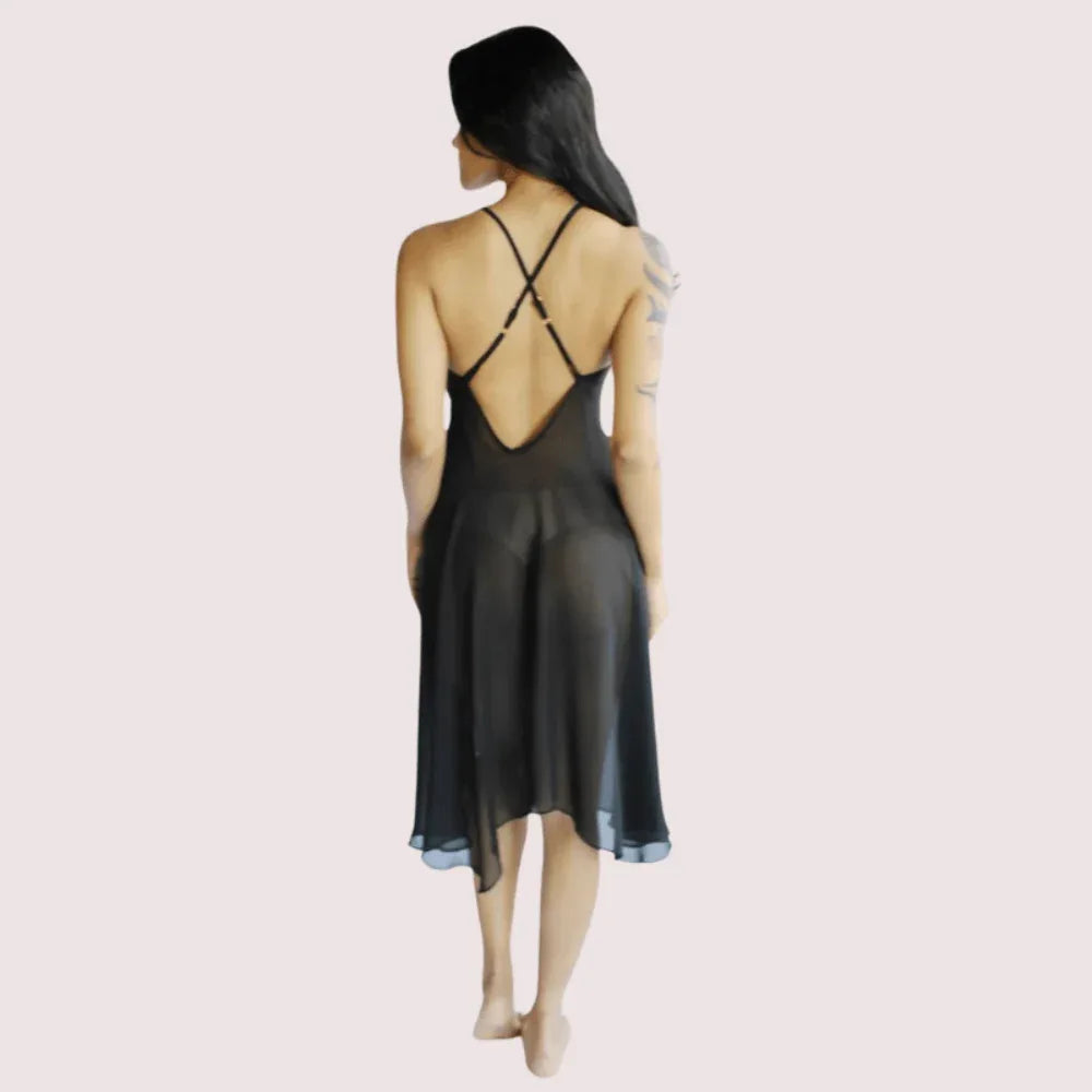 Blushing Bride Sheer Nightgown – Plus Size Veloura Intimate