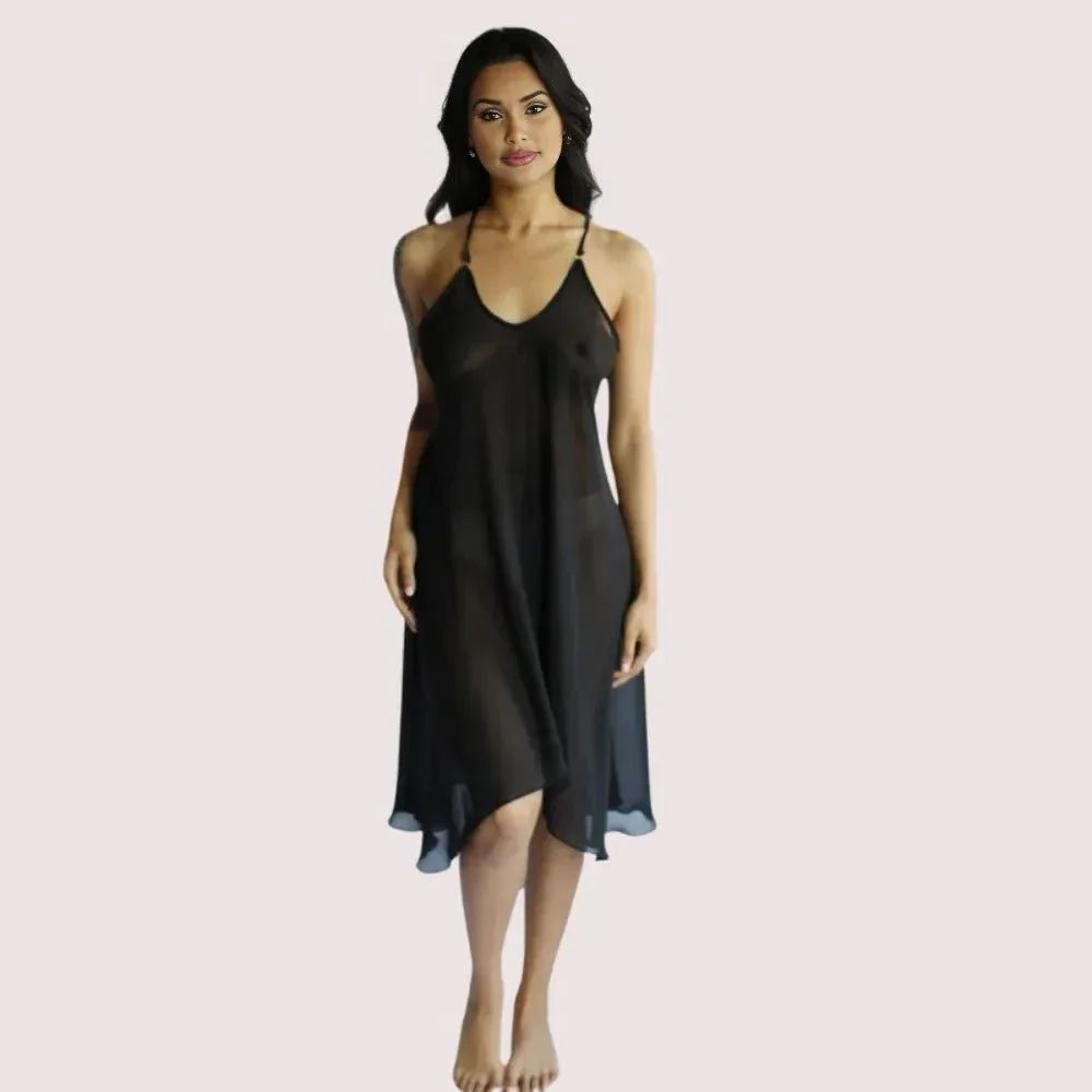 Blushing Bride Sheer Nightgown – Plus Size Veloura Intimate