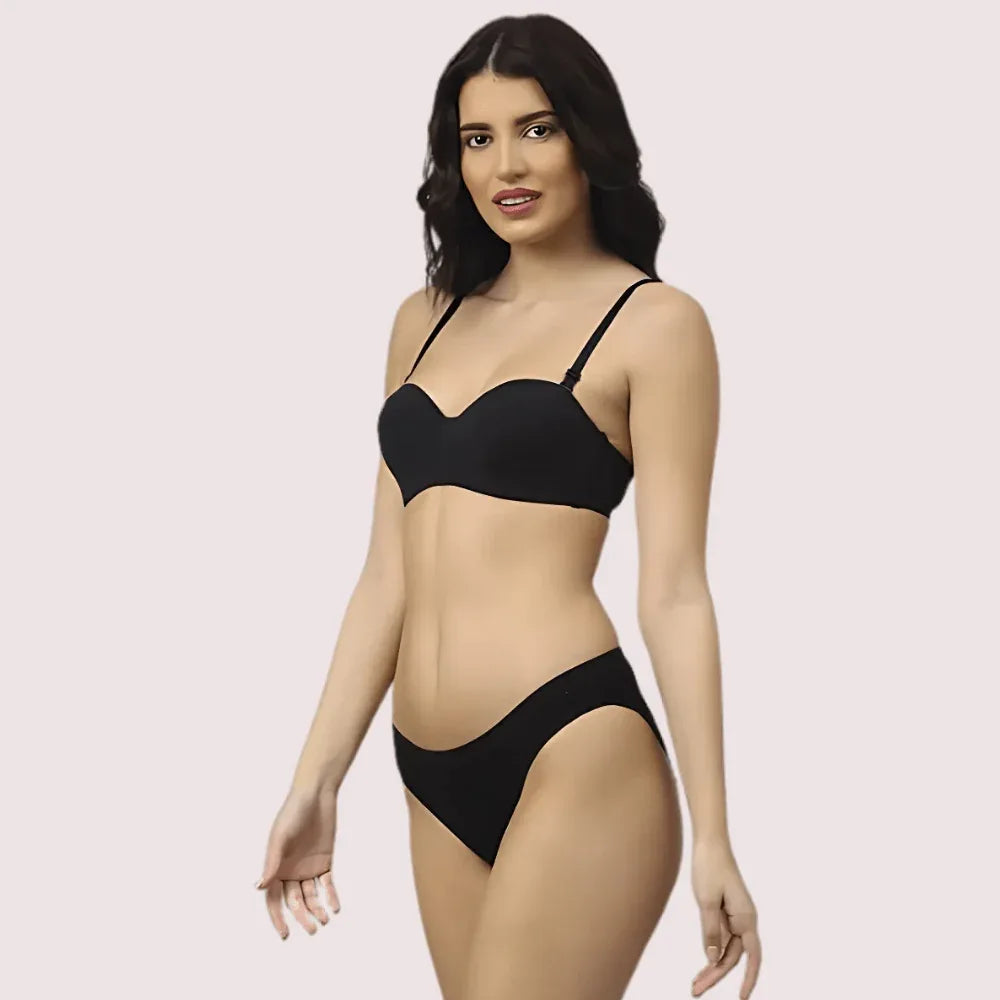 Casual Cotton Comfort Bra Panty Set (2 pack) Veloura Intimate