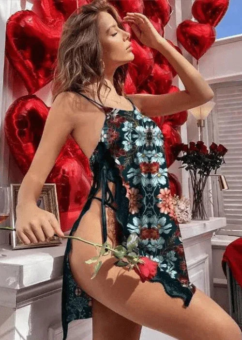 Charming Cherub Mini Babydoll A-line Dress Veloura Intimate