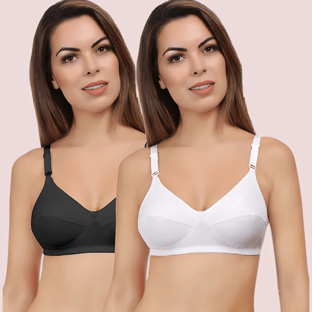 Clearance sale Pack of 10 cotton summer bras Veloura Intimate