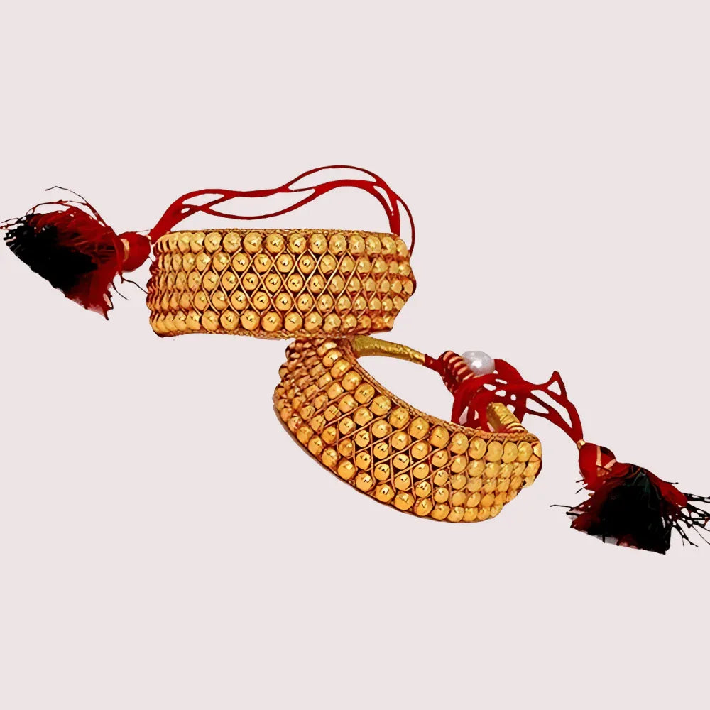 Copper Brass Golden Moti Pocchi Bracelet Veloura Intimate