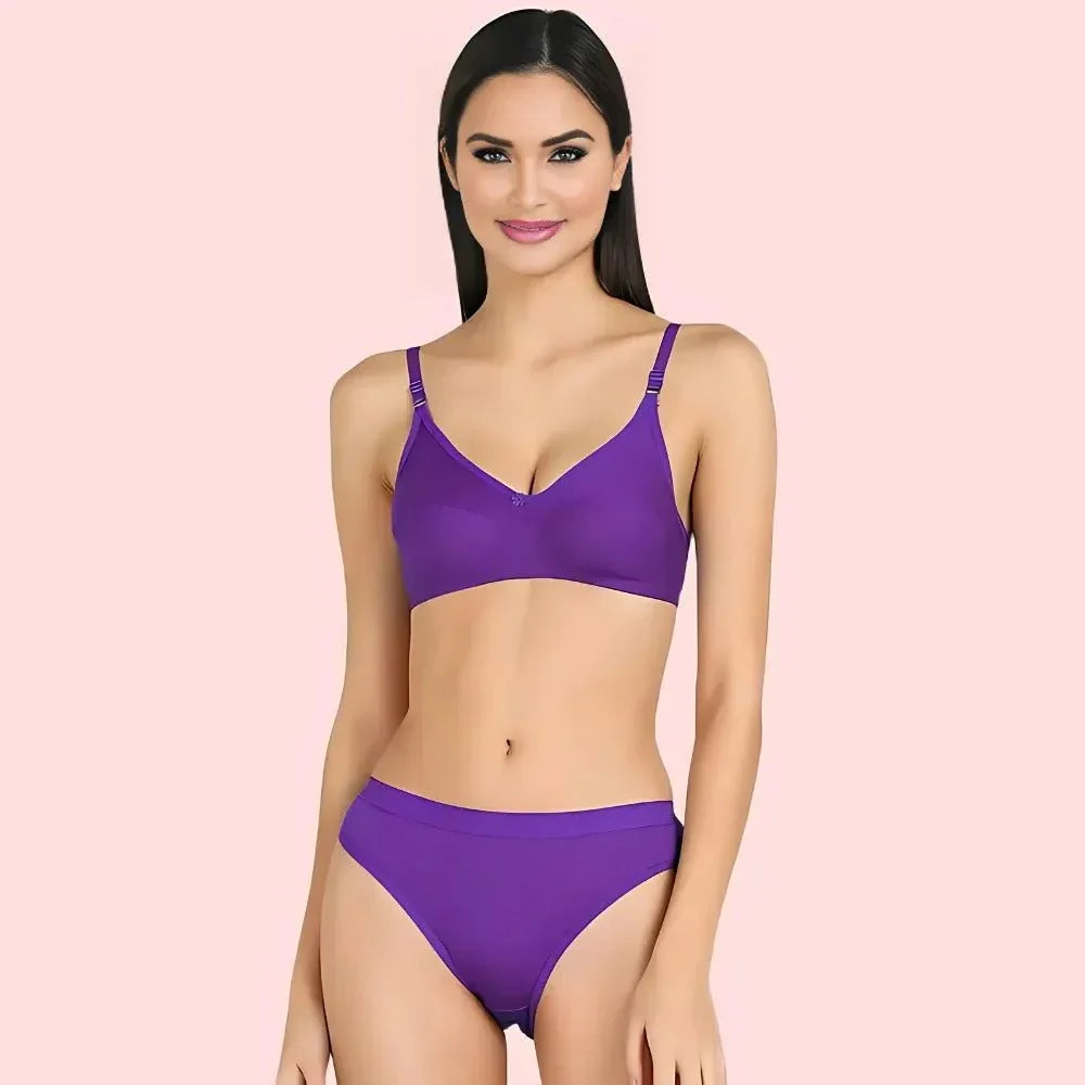 Cotton Cloud Comfort Bra Set – 3-Pack Veloura Intimate