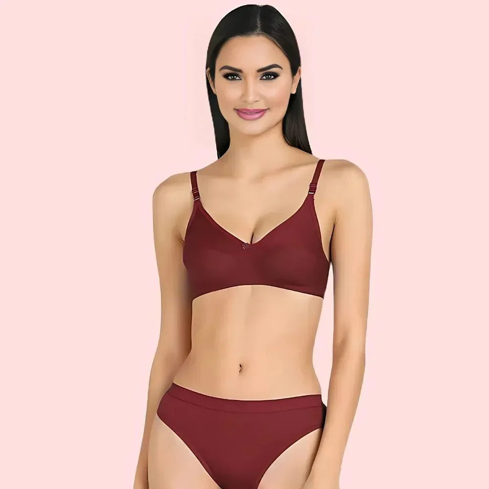 Cotton Cloud Comfort Bra Set – 3-Pack Veloura Intimate
