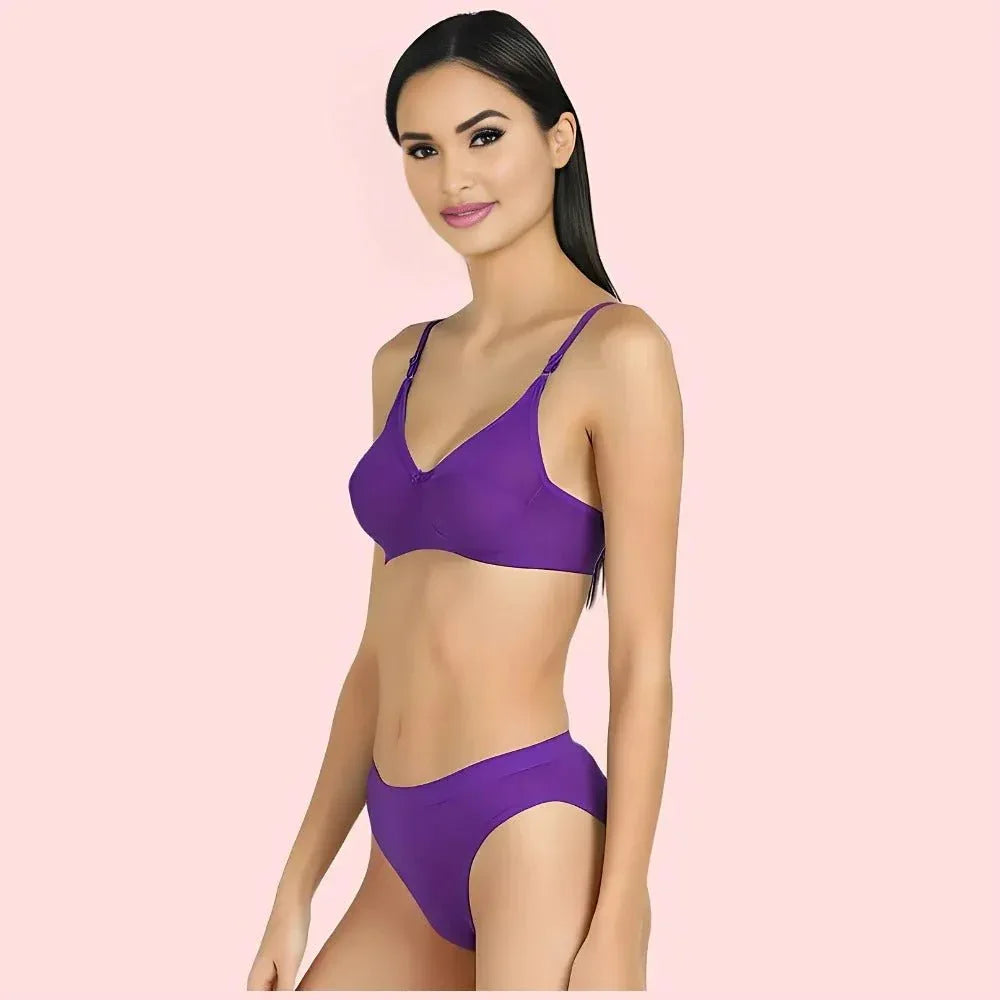 Cotton Cloud Comfort Bra Set – 3-Pack Veloura Intimate