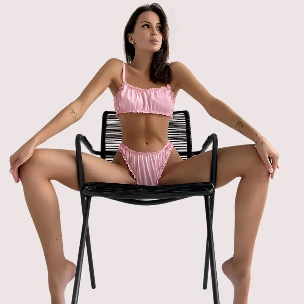 Elegant Pure Silk Bra Set for Comfort Veloura Intimate