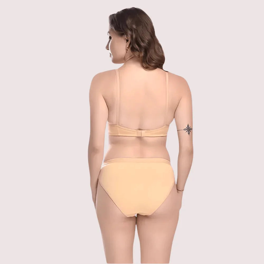 Everyday Elegance Cotton Bra Panty Set (2 pack) Veloura Intimate