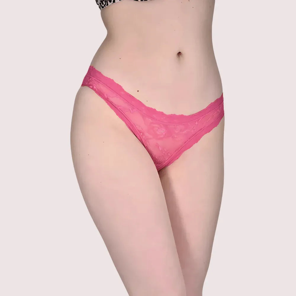 Exclusive French Daina Lace Tanga Panties Luxury Gift Box Veloura Intimate