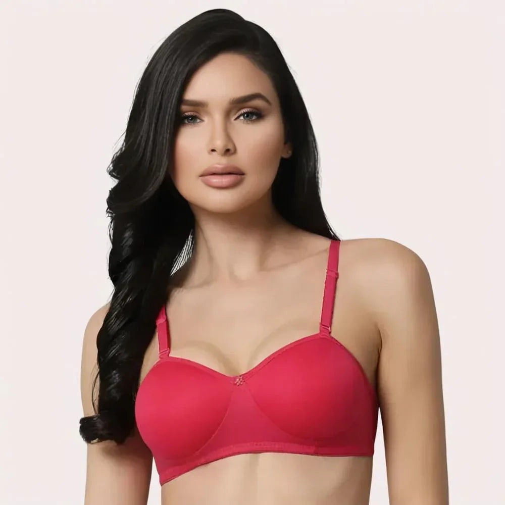 Fairy Kiss Lightly Padded Bra – Red Veloura Intimate
