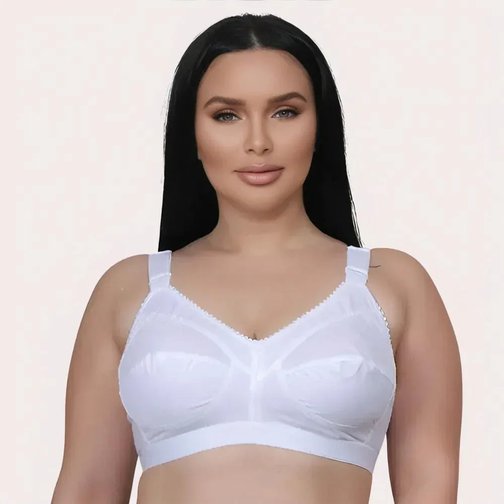 FD Plus Size Sweat-Absorbent Bra – Soft, Breathable &amp; Summer-Ready Veloura Intimate