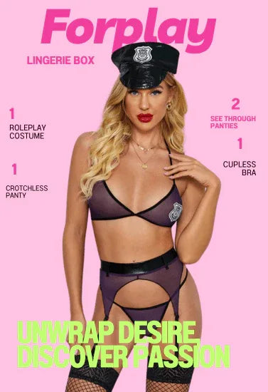 Forplay Lingerie Box- Unlock Desire, Embrace Elegance Veloura Intimate