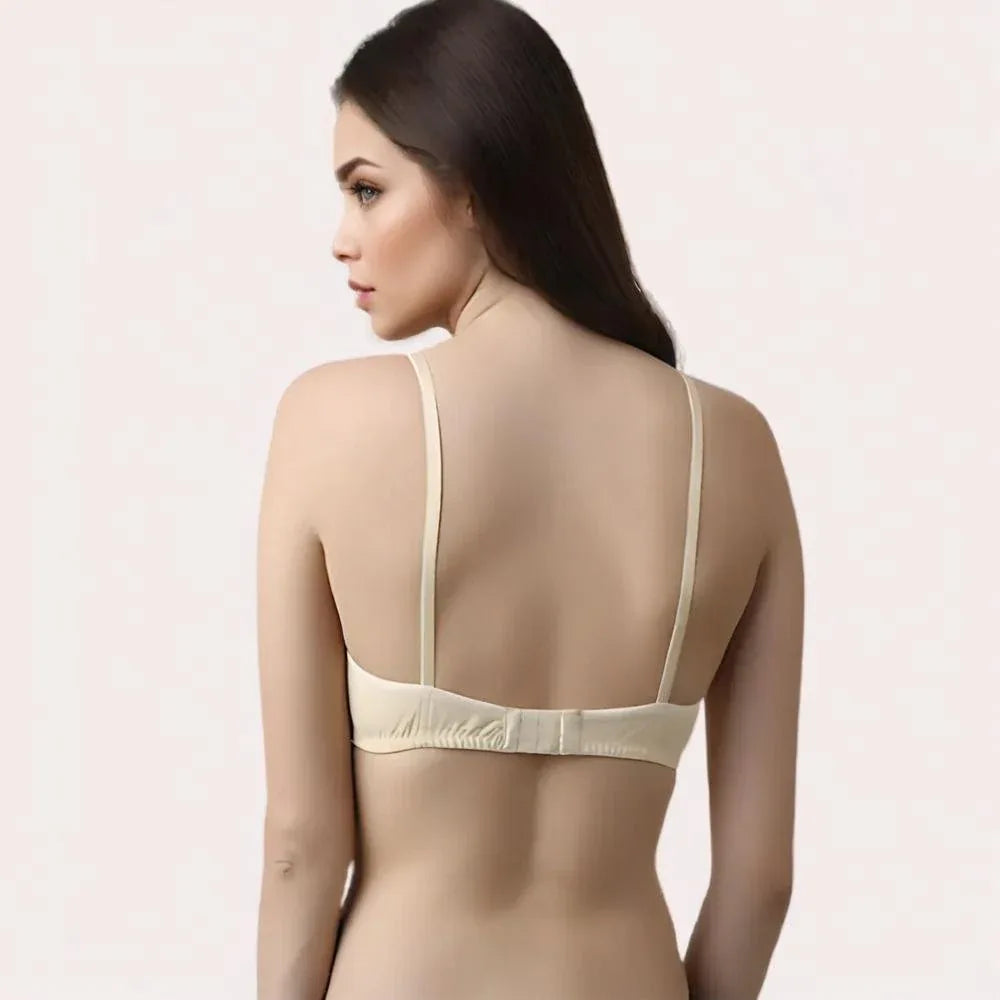 French Daina 2-Pack Beige Cotton Comfort Bra Veloura Intimate