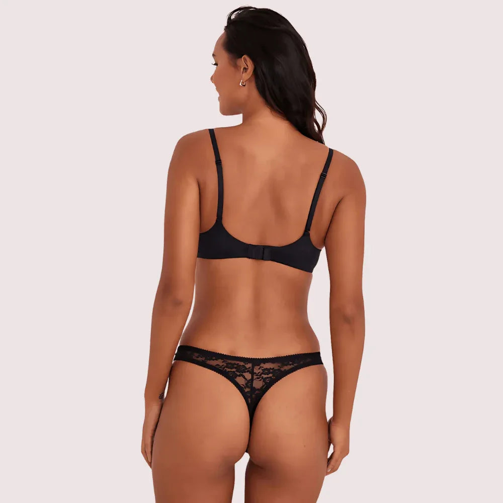 French Daina Couture Tanga Thong Panty Luxury Gift Box Veloura Intimate