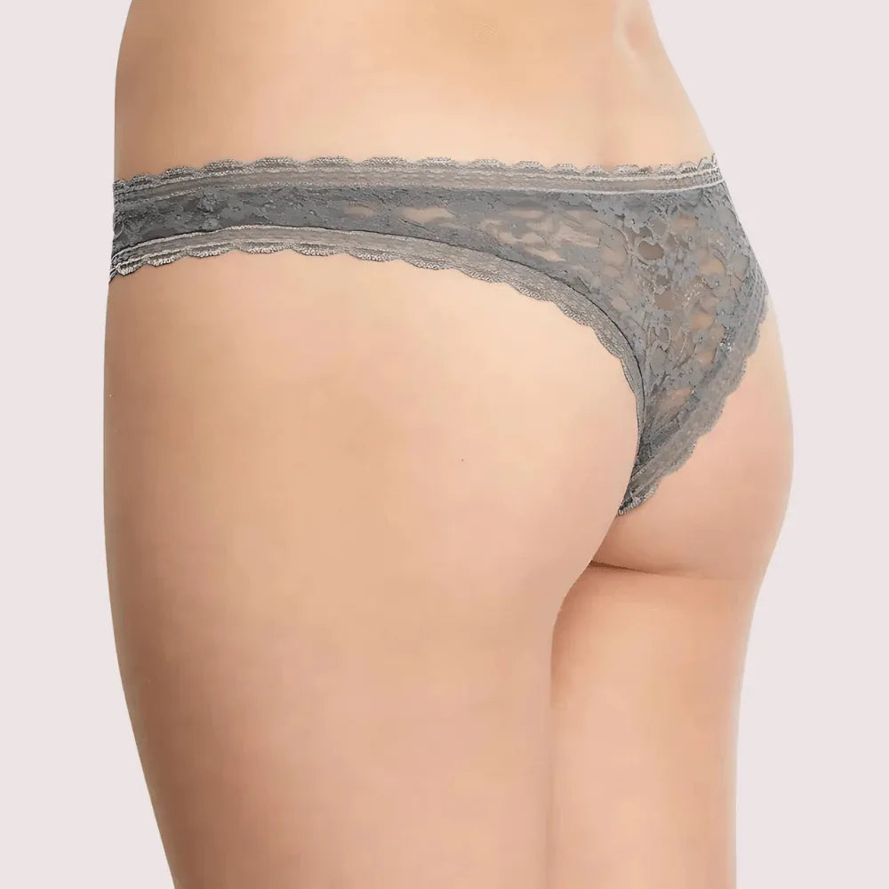 French Daina Elegant Lace Tanga Thong Luxury Gift Box Veloura Intimate