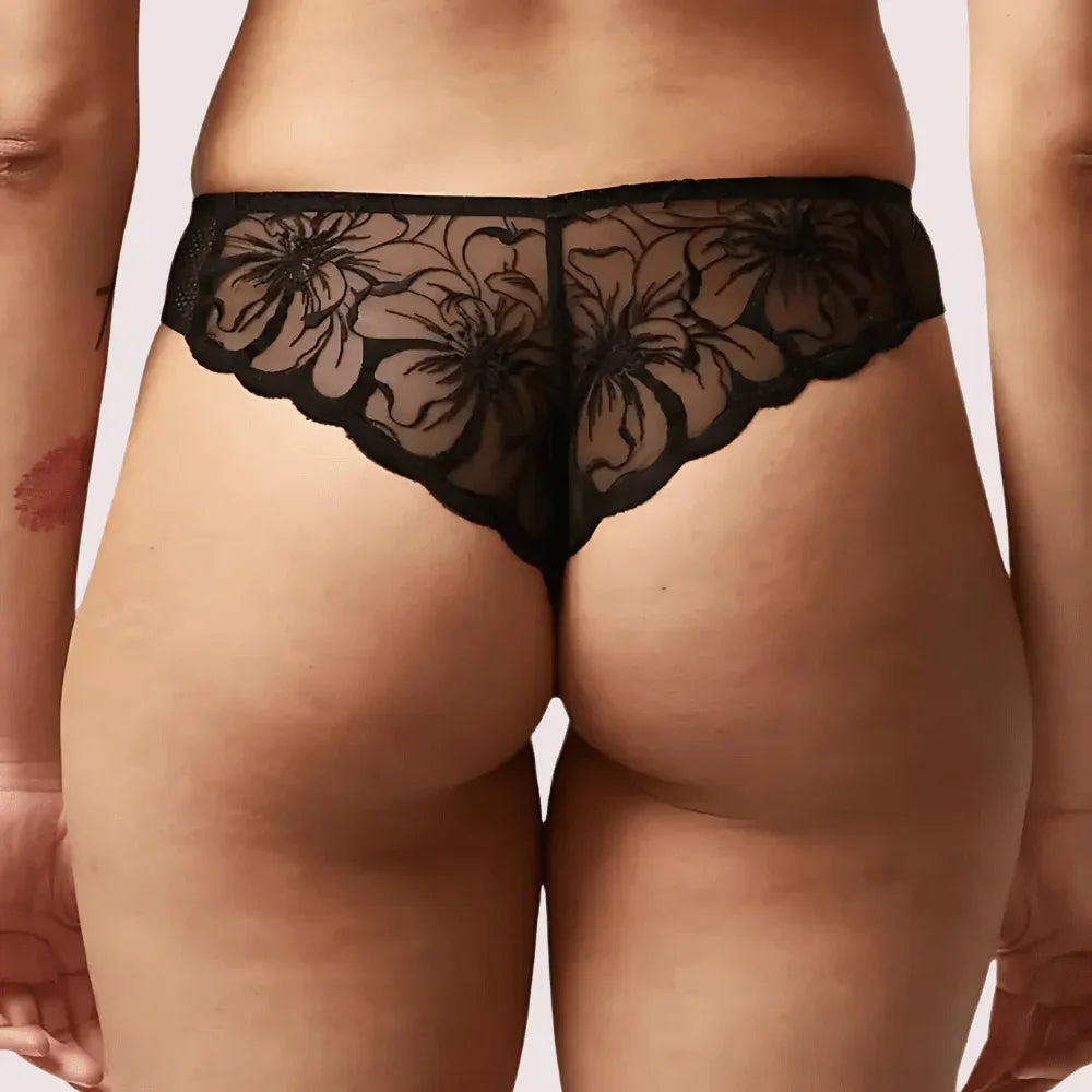 French Daina Ultra Luxury Tanga Briefs Low Rise Gift Box Veloura Intimate