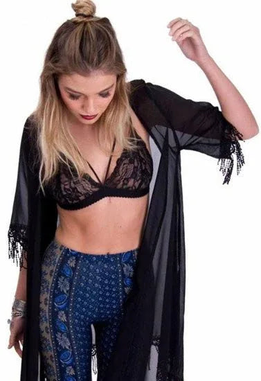 French Style Sexy Lace Wireless Bralette Veloura Intimate