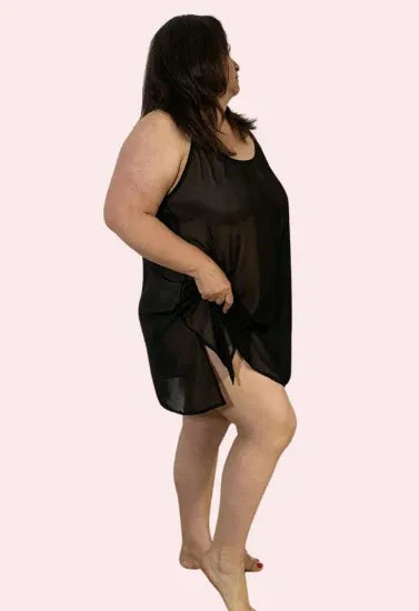 Glowing Aura Transparent Night Dress Veloura Intimate