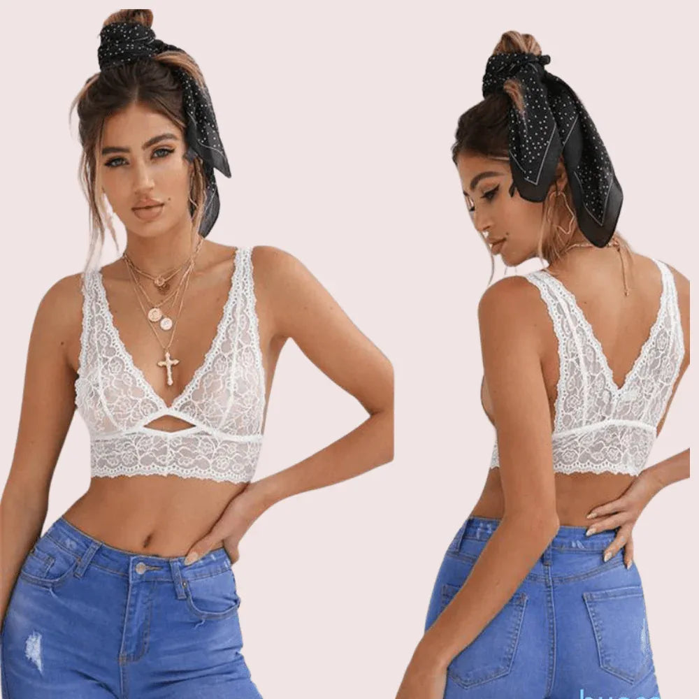 “Goddess Grace Plus-Size Lace Bralette Set” Veloura Intimate