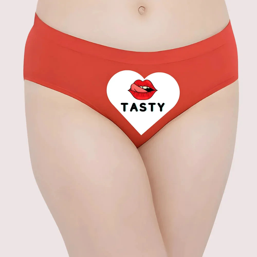 Heart-themed Tasty Custom Panty Veloura Intimate