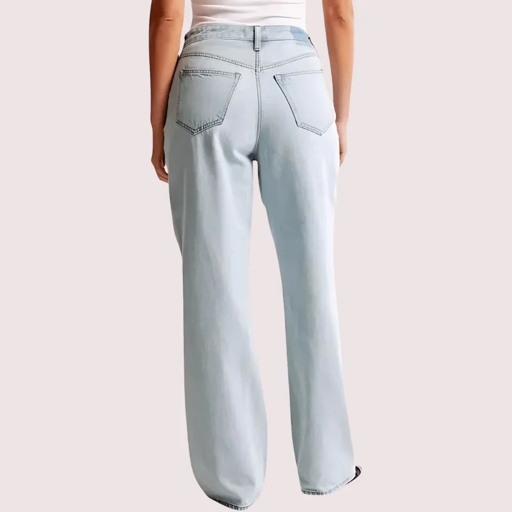 High Rise Loose Fit Denim for Curvy Women Veloura Intimate