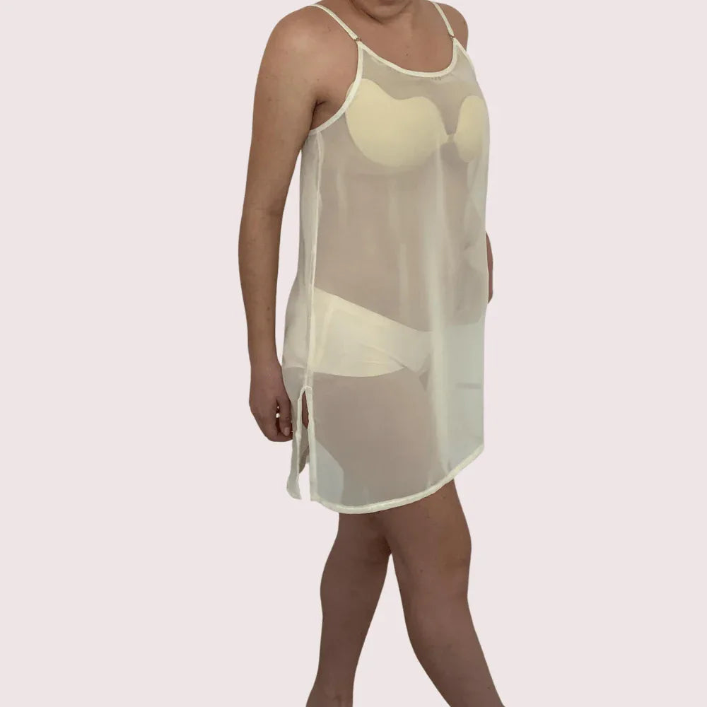 High Street Fully See-Through Mesh Babydoll Nightwear Veloura Intimate