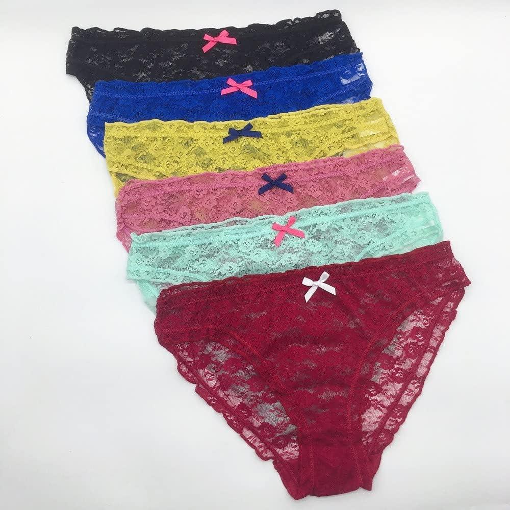 Low Rise Lace Panties Set - Pack of 4 Veloura Intimate