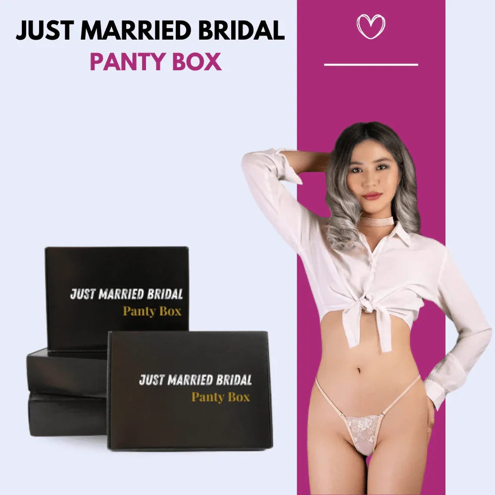 Just Married Bridal Panty Box Veloura Intimate