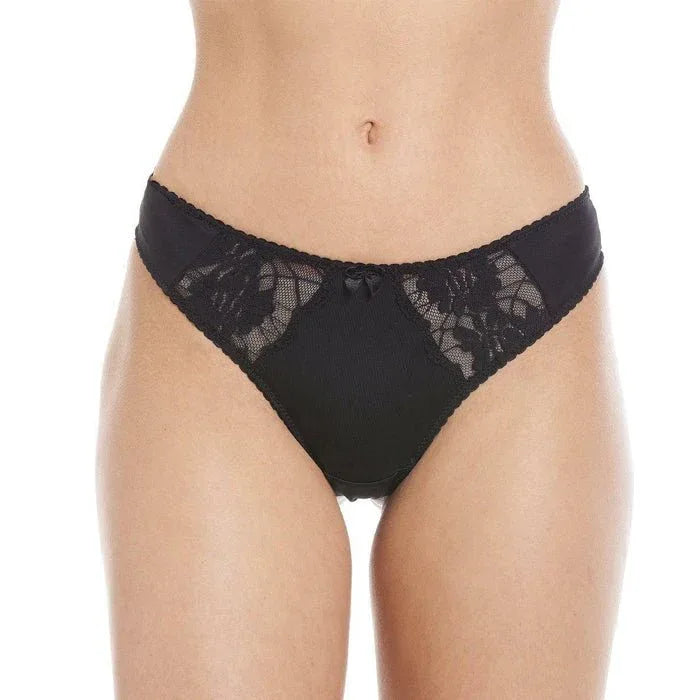 Lace Mesh Thong Panties Veloura Intimate
