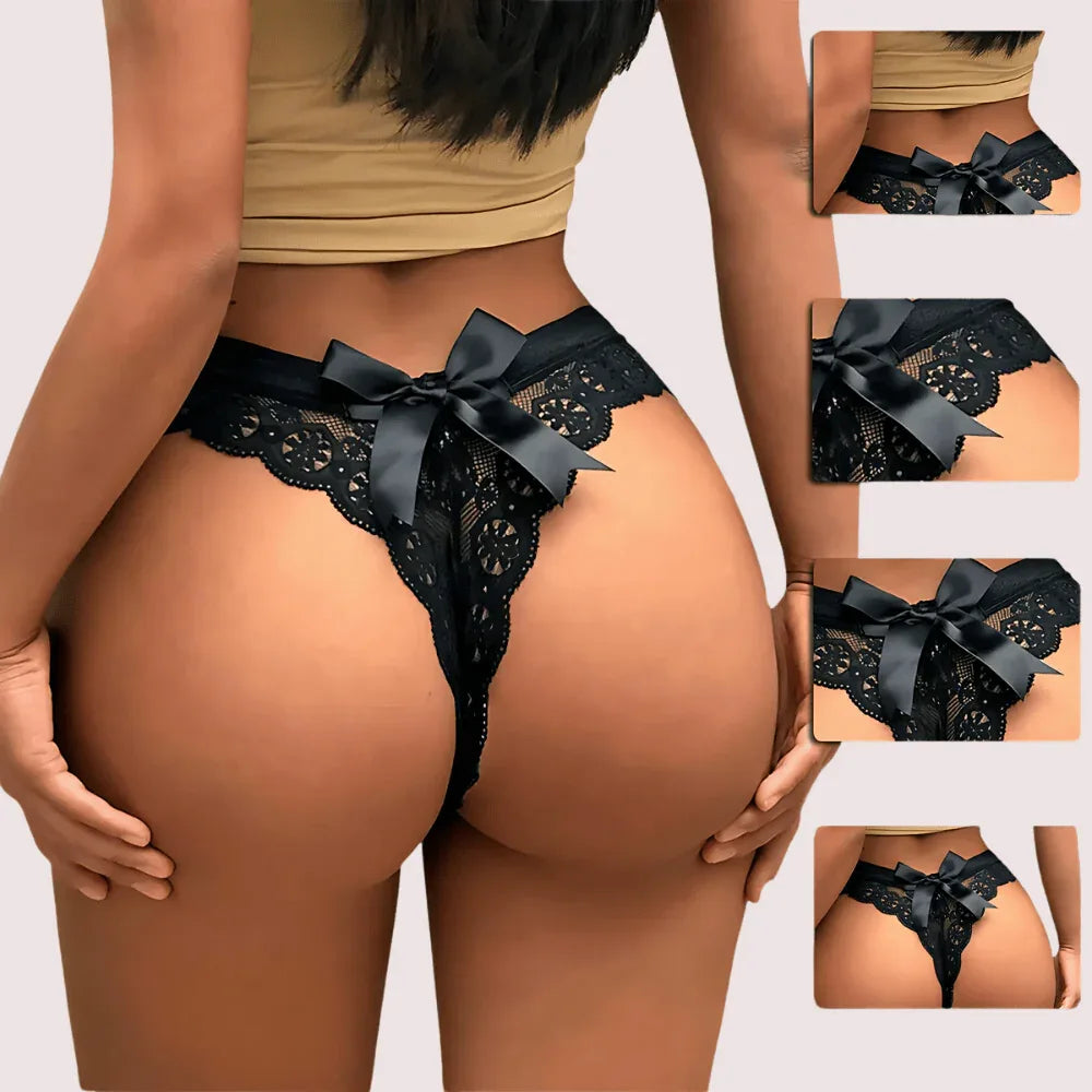Lace Underwear T-back Thong Knickers Veloura Intimate