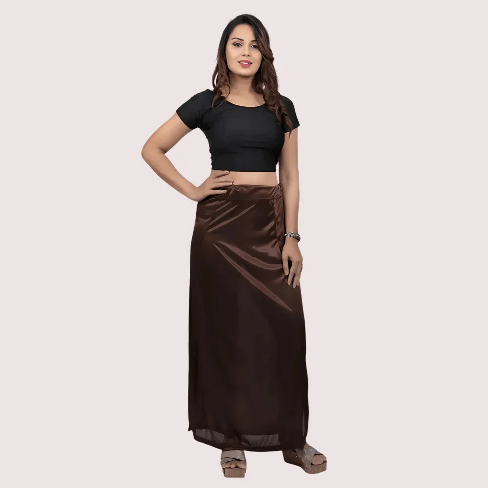 Ladies' Glossy silk Ethnic Slip Veloura Intimate