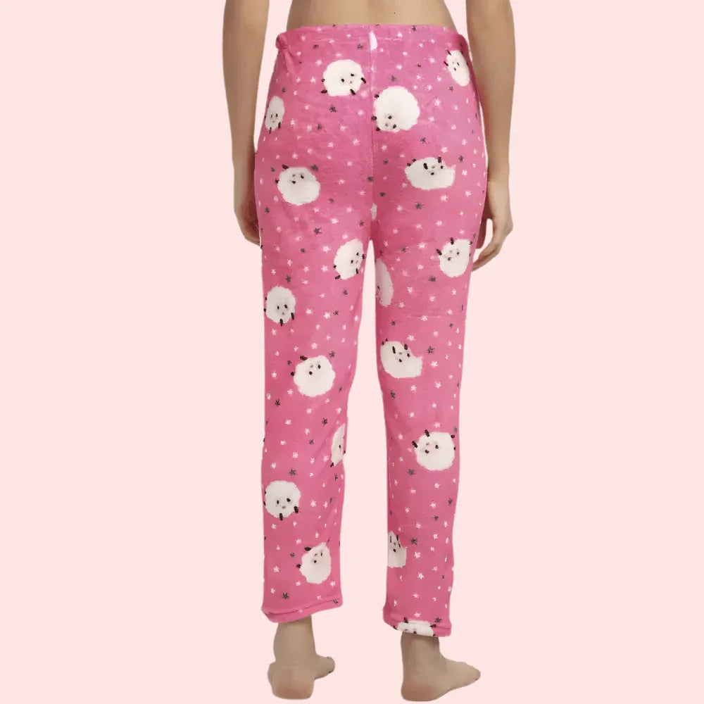 Ladies’ Woolen Pajama for Winter (Pk of 2) Veloura Intimate