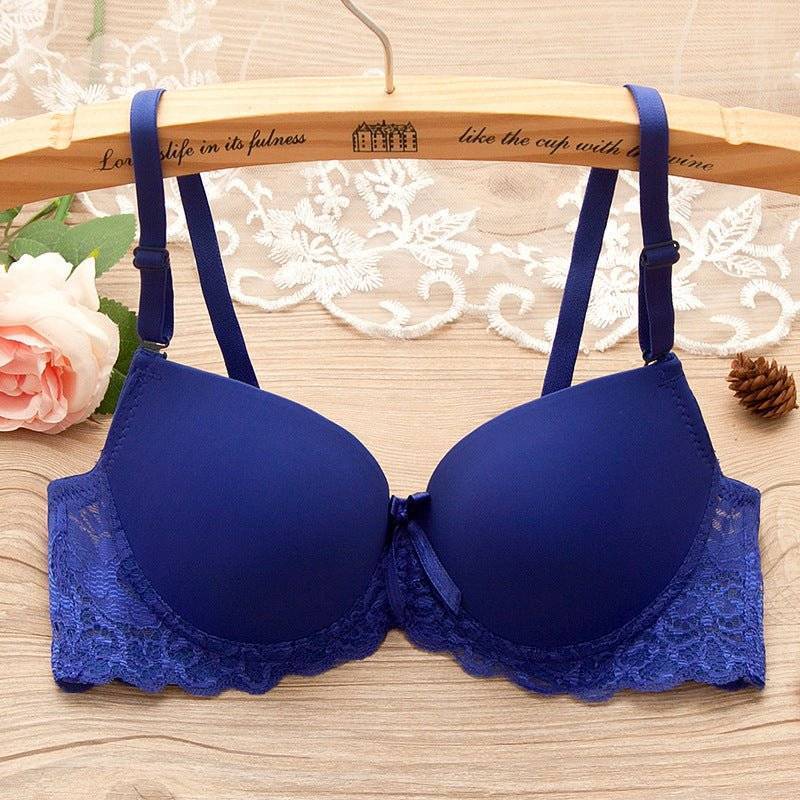 Bra Small Chest Gathered Bra With Underwire Veloura Intimate