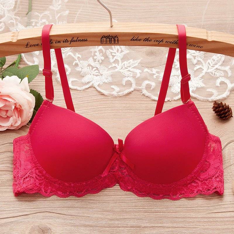 Bra Small Chest Gathered Bra With Underwire Veloura Intimate