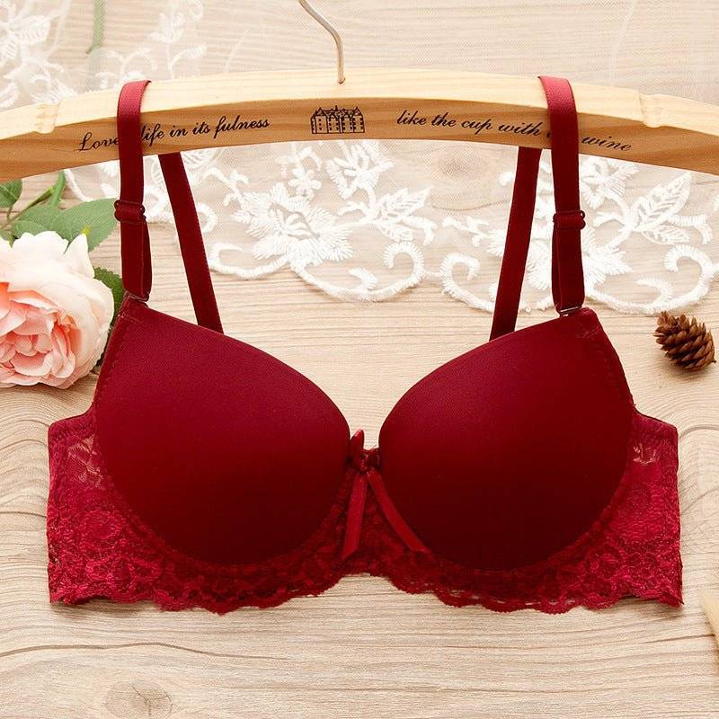 Bra Small Chest Gathered Bra With Underwire Veloura Intimate